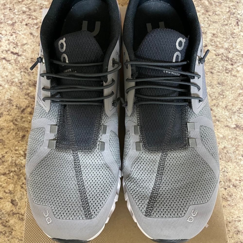 On cloud shoes